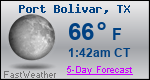 Weather Forecast for Port Bolivar, TX