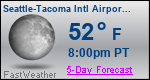 Weather Forecast for Seattle-Tacoma International Airport, WA