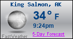 Weather Forecast for King Salmon, AK