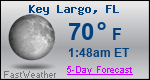 Weather Forecast for Key Largo, FL