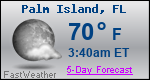 Weather Forecast for Palm Island, FL