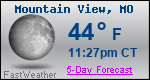 Weather Forecast for Mountain View, MO