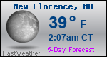 Weather Forecast for New Florence, MO