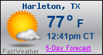 Weather Forecast for Harleton, TX