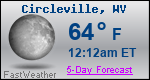 Weather Forecast for Circleville, WV