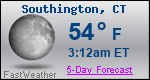 Weather Forecast for Southington, CT