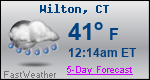 Weather Forecast for Wilton, CT