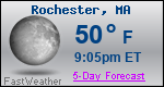 Weather Forecast for Rochester, MA