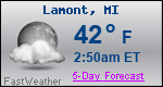 Weather Forecast for Lamont, MI