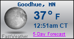 Weather Forecast for Goodhue, MN