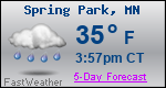 Weather Forecast for Spring Park, MN