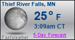 Weather Forecast for Thief River Falls, MN