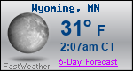 Weather Forecast for Wyoming, MN