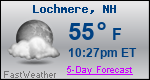 Weather Forecast for Lochmere, NH