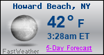 Weather Forecast for Howard Beach, NY