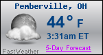Weather Forecast for Pemberville, OH