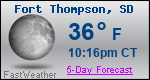 Weather Forecast for Fort Thompson, SD