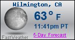 Weather Forecast for Wilmington, CA