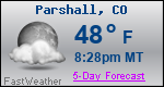 Weather Forecast for Parshall, CO