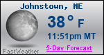 Weather Forecast for Johnstown, NE