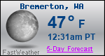 Weather Forecast for Bremerton, WA