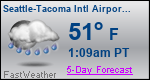Weather Forecast for Seattle-Tacoma International Airport, WA