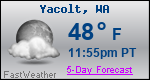 Weather Forecast for Yacolt, WA