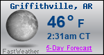 Weather Forecast for Griffithville, AR