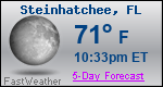 Weather Forecast for Steinhatchee, FL