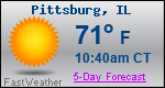 Weather Forecast for Pittsburg, IL