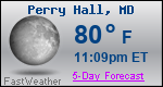 Weather Forecast for Perry Hall, MD