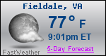 Weather Forecast for Fieldale, VA