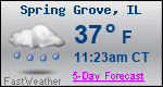Weather Forecast for Spring Grove, IL