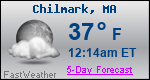 Weather Forecast for Chilmark, MA