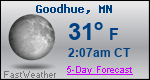 Weather Forecast for Goodhue, MN