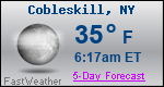Weather Forecast for Cobleskill, NY