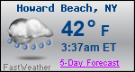 Weather Forecast for Howard Beach, NY