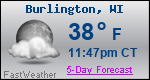 Weather Forecast for Burlington, WI