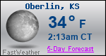 Weather Forecast for Oberlin, KS