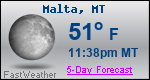 Weather Forecast for Malta, MT