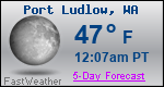 Weather Forecast for Port Ludlow, WA