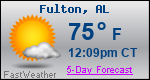 Weather Forecast for Fulton, AL