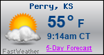 Weather Forecast for Perry, KS