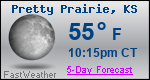 Weather Forecast for Pretty Prairie, KS