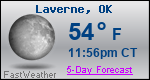 Weather Forecast for Laverne, OK