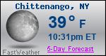 Weather Forecast for Chittenango, NY