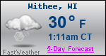 Weather Forecast for Withee, WI