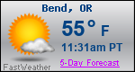 Weather Forecast for Bend, OR