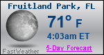 Weather Forecast for Fruitland Park, FL