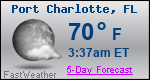 Weather Forecast for Port Charlotte, FL